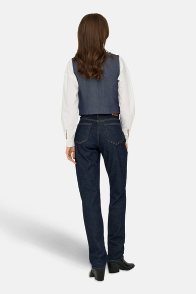 Blazer - dark blue denim