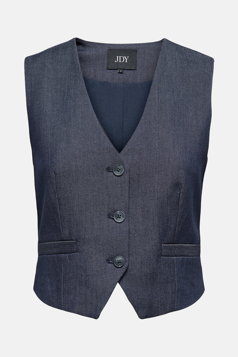 Blazer - dark blue denim