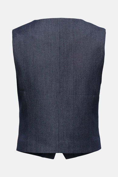 Blazer - dark blue denim