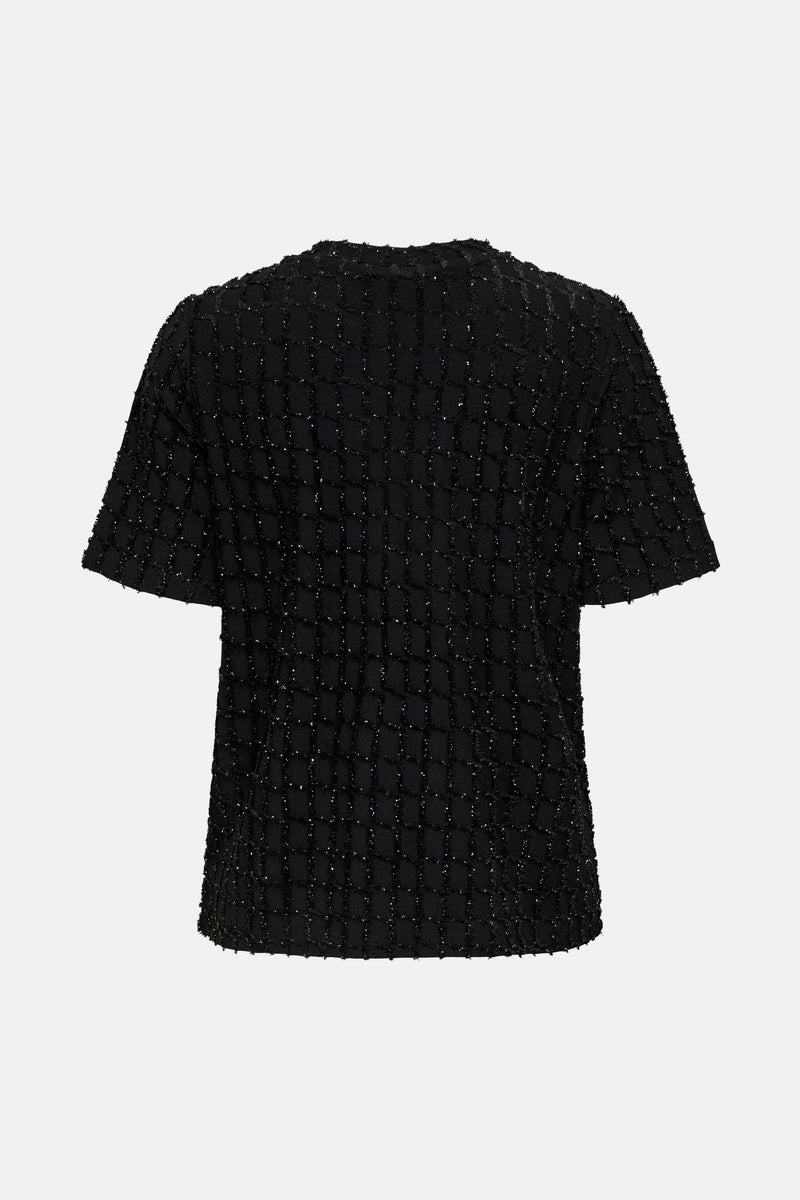 T-shirt met korte mouwen - zwart