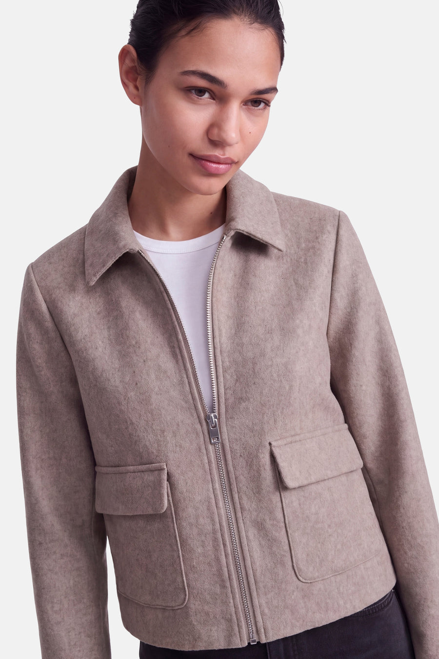 Dames tops jas casual beige - ONLY®