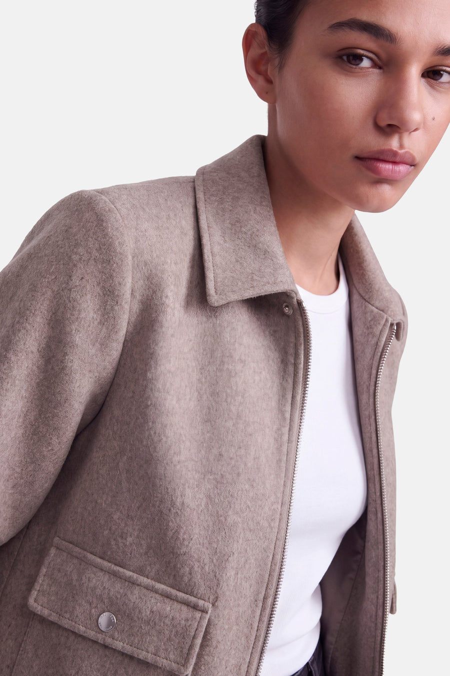 Dames tops jas casual beige - ONLY®