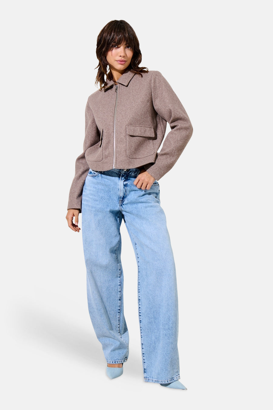 Dames tops jas casual beige - ONLY®