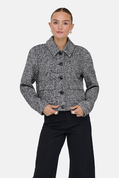 JDYOPI CALLIE SHORT JACKET OTW HAB