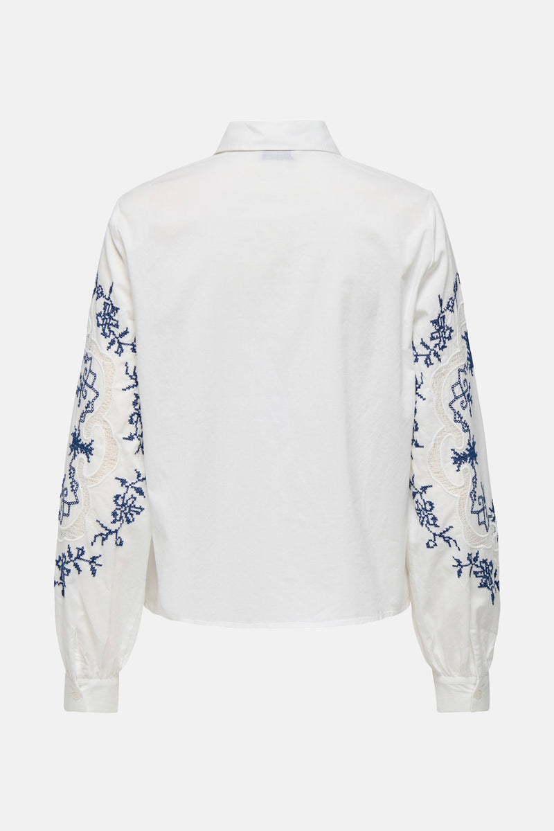 JDYNORA L/S EMBROIDERY SHIRT WVN