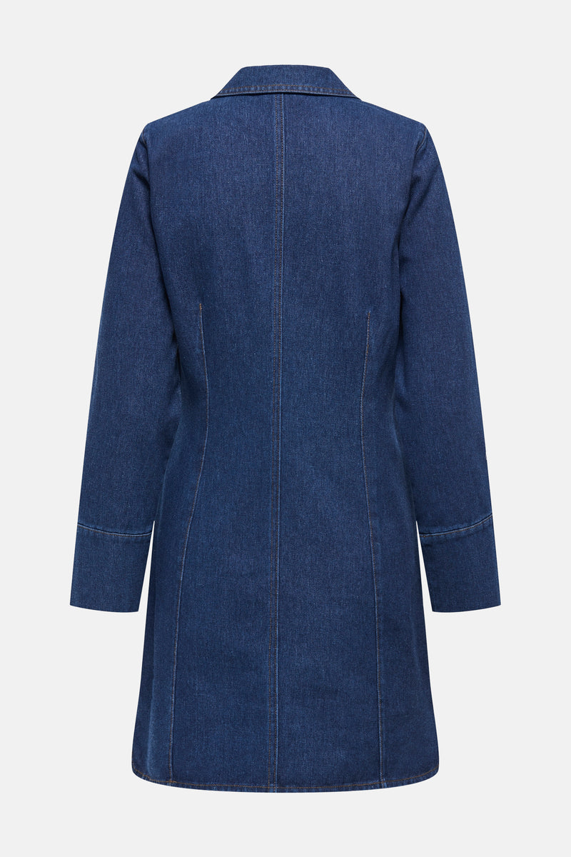 Kleedje dark blue denim - JDY