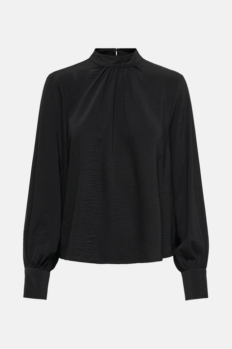 JDYAYA L/S HN TOP WVN DIA