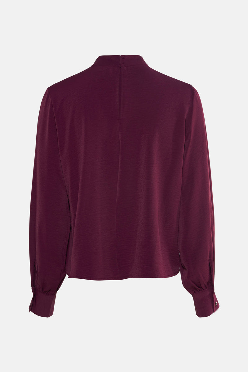 JDYAYA L/S HN TOP WVN DIA