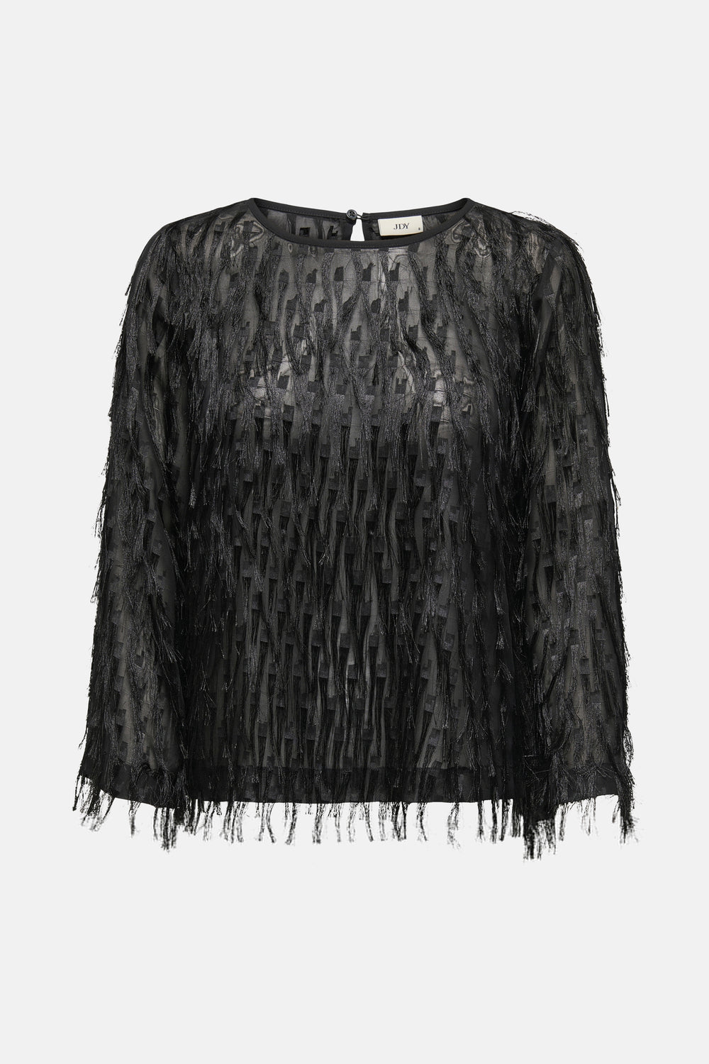 Blouse à manches longues - noir