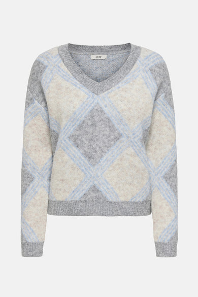 Pull met V-hals - Multicolor