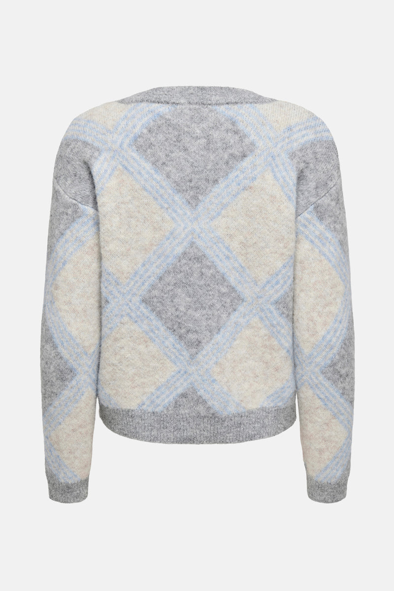 Pull met V-hals - Multicolor