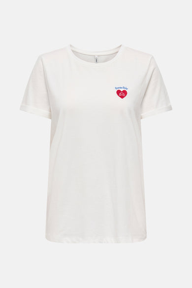 T-shirt à manches courtes - blanc