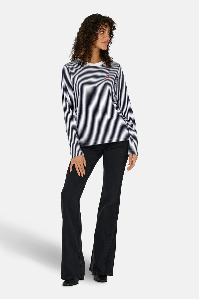 T-shirt met lange mouwen - blauw