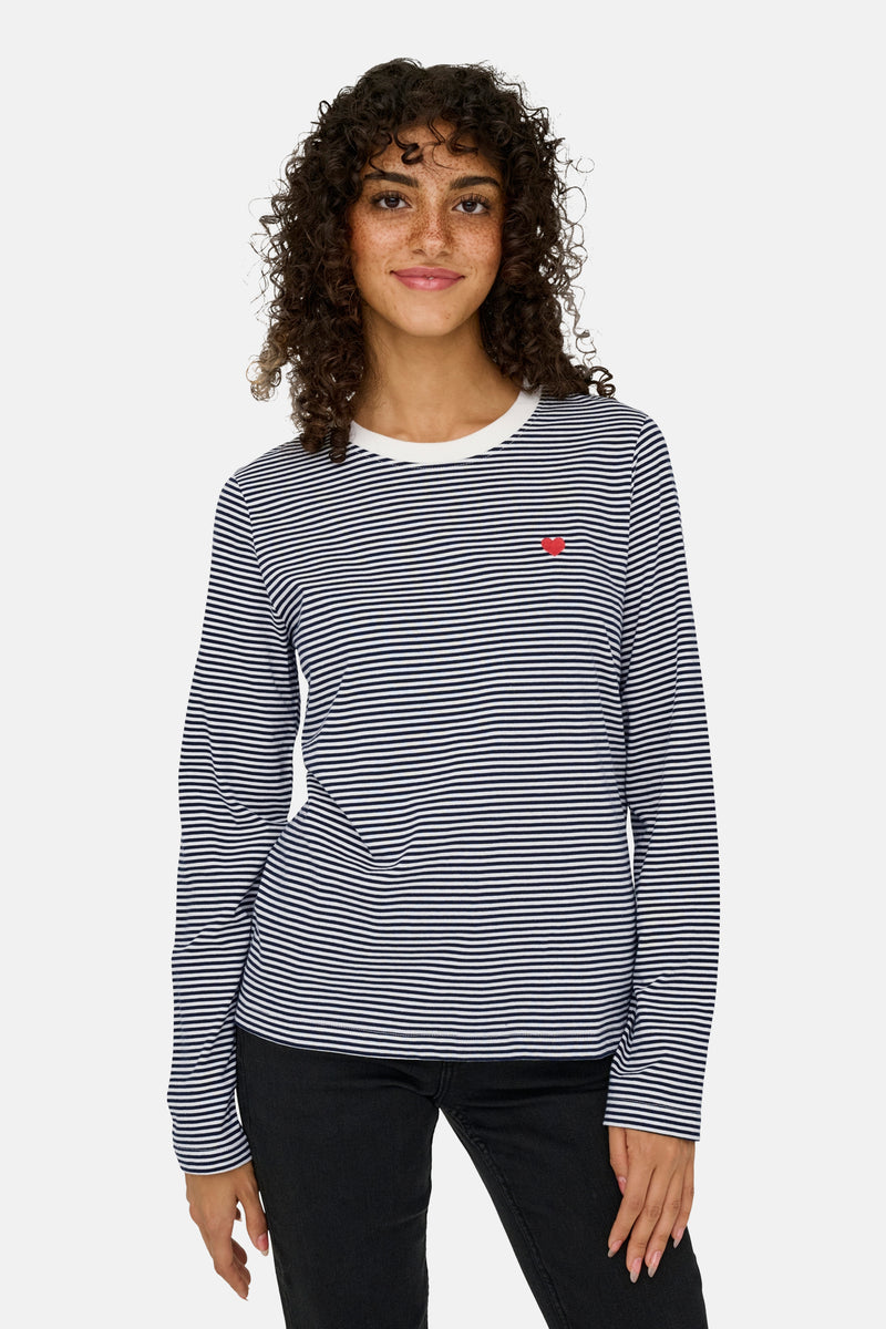 T-shirt met lange mouwen - blauw