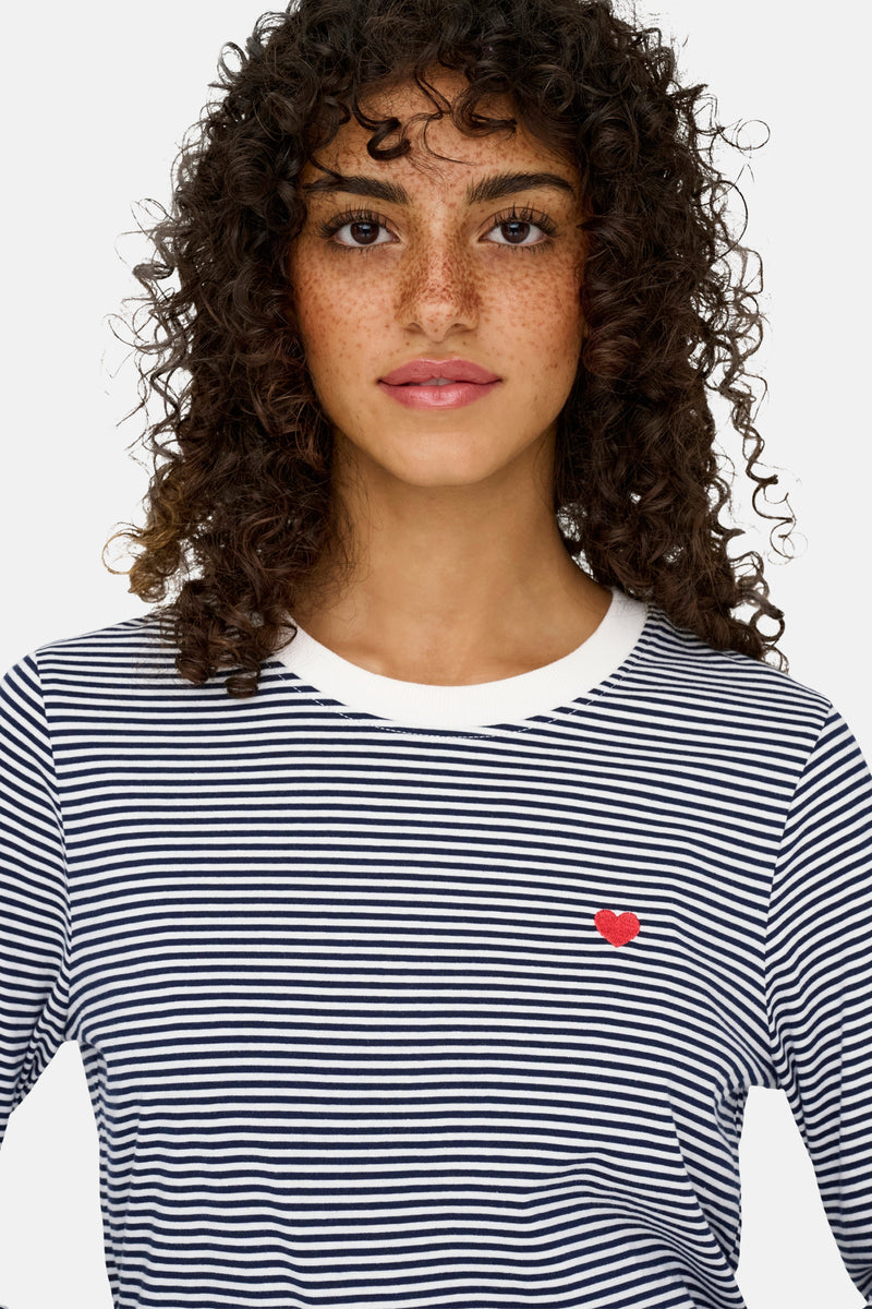 T-shirt met lange mouwen - blauw