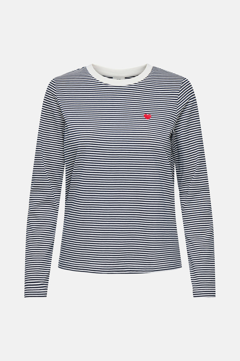 T-shirt met lange mouwen - blauw