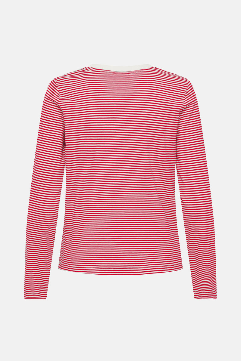 T-shirt met lange mouwen - rood