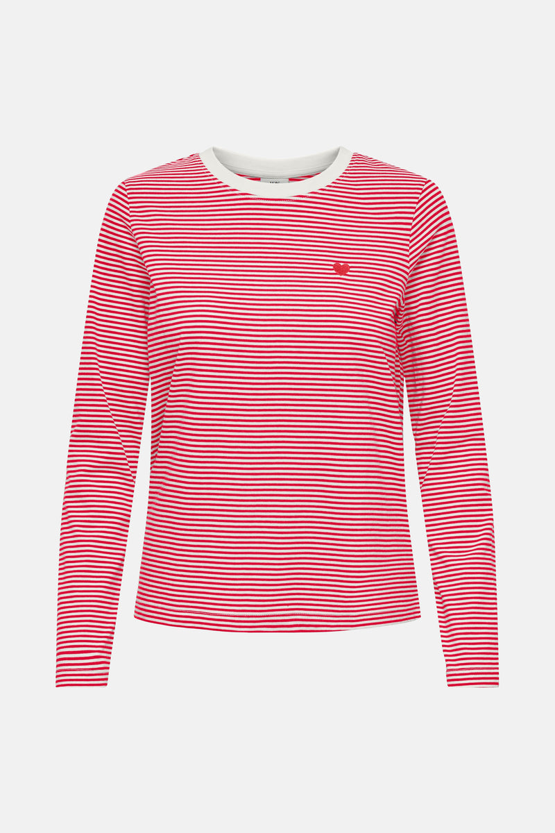 T-shirt (manches longues) rouge - JDY
