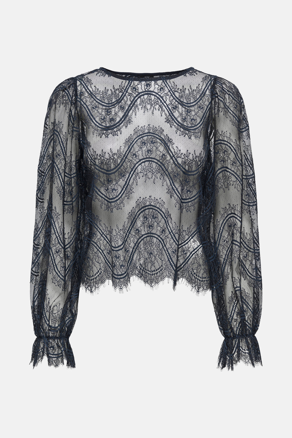 JDYALICE L/S LACE TOP JRS