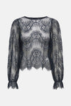 JDYALICE L/S LACE TOP JRS
