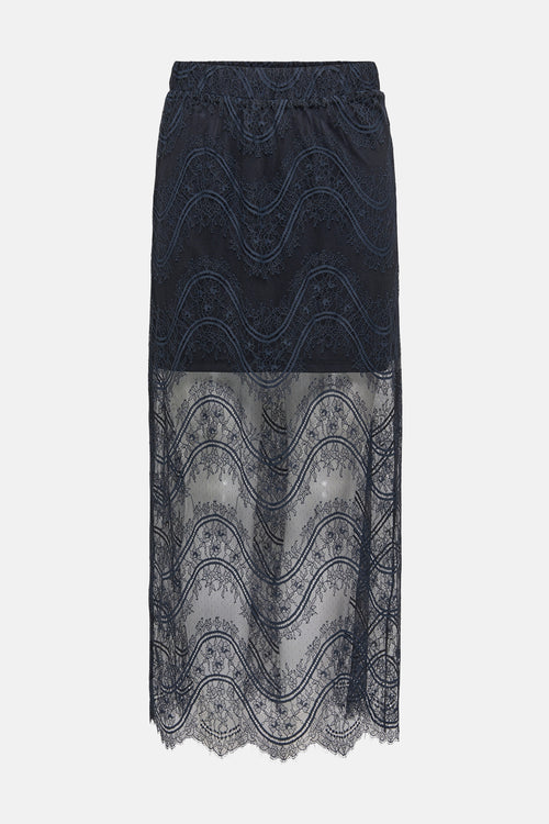 Lange rok - Donkerblauw