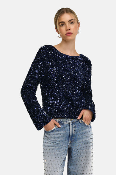 Blouse (lange mouwen) blauw - ONLY®