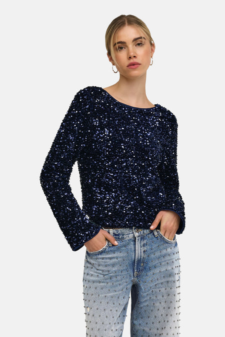 Blouse (lange mouwen) blauw - ONLY®