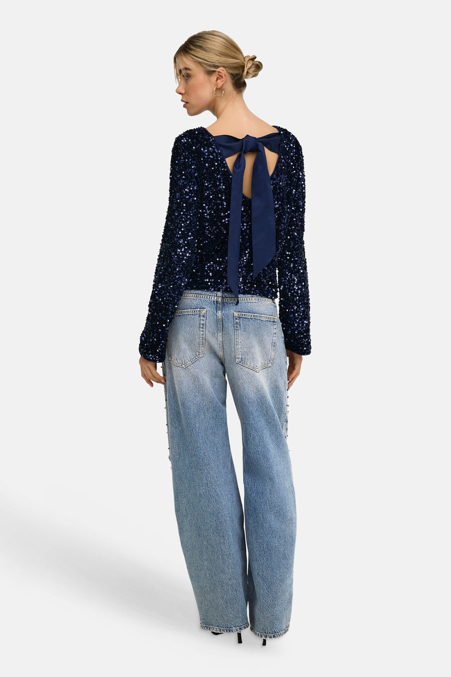 Blouse (lange mouwen) blauw - ONLY®