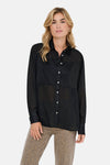 Hemd met lange mouwen - zwart