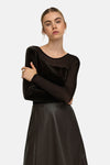 Blouse (lange mouwen) bruin - ONLY®
