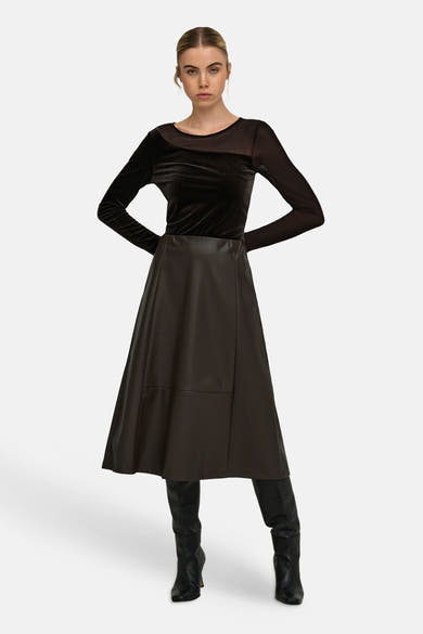 Blouse (lange mouwen) bruin - ONLY®