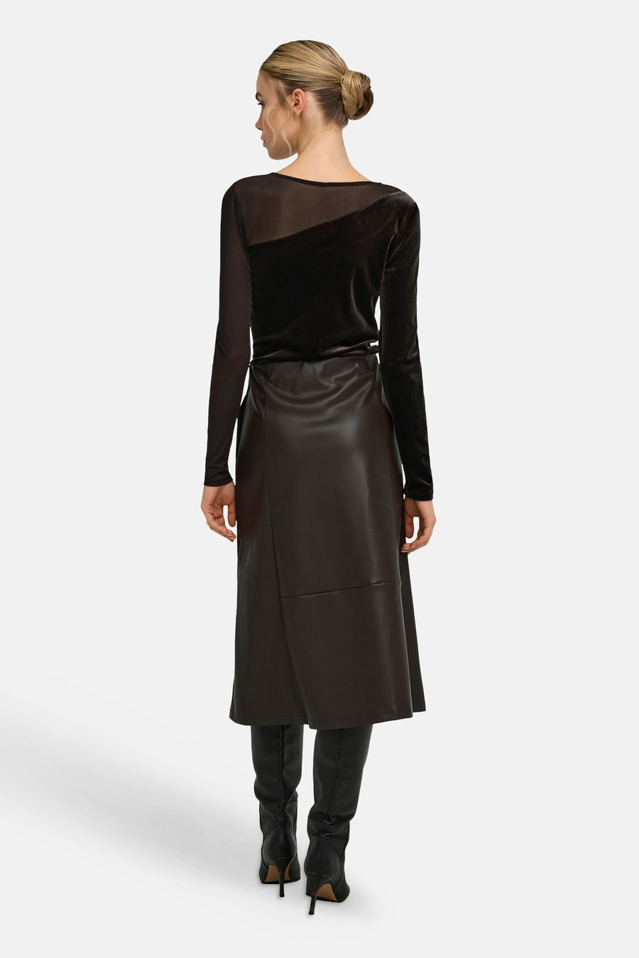 Blouse (lange mouwen) bruin - ONLY®