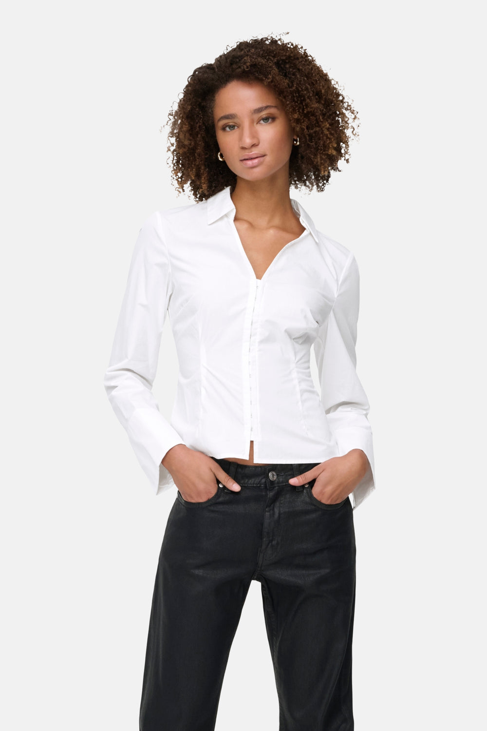 Hemd (lange mouwen) wit - ONLY®