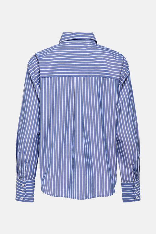 ONLKAYLEN LS HEART EMB SHIRT WVN