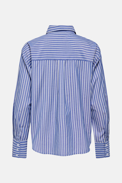 ONLKAYLEN LS HEART EMB SHIRT WVN