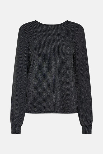 Blouse met lange mouwen - zwart