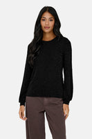 Blouse met lange mouwen - zwart