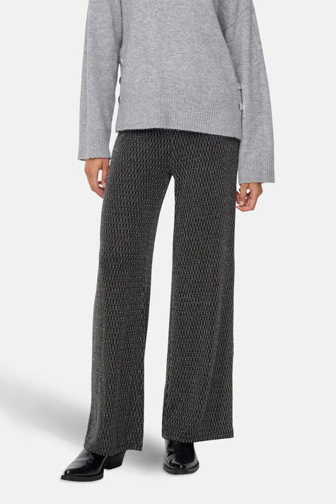 ONLCAROL WIDE GLITTER PANT BOX JRS