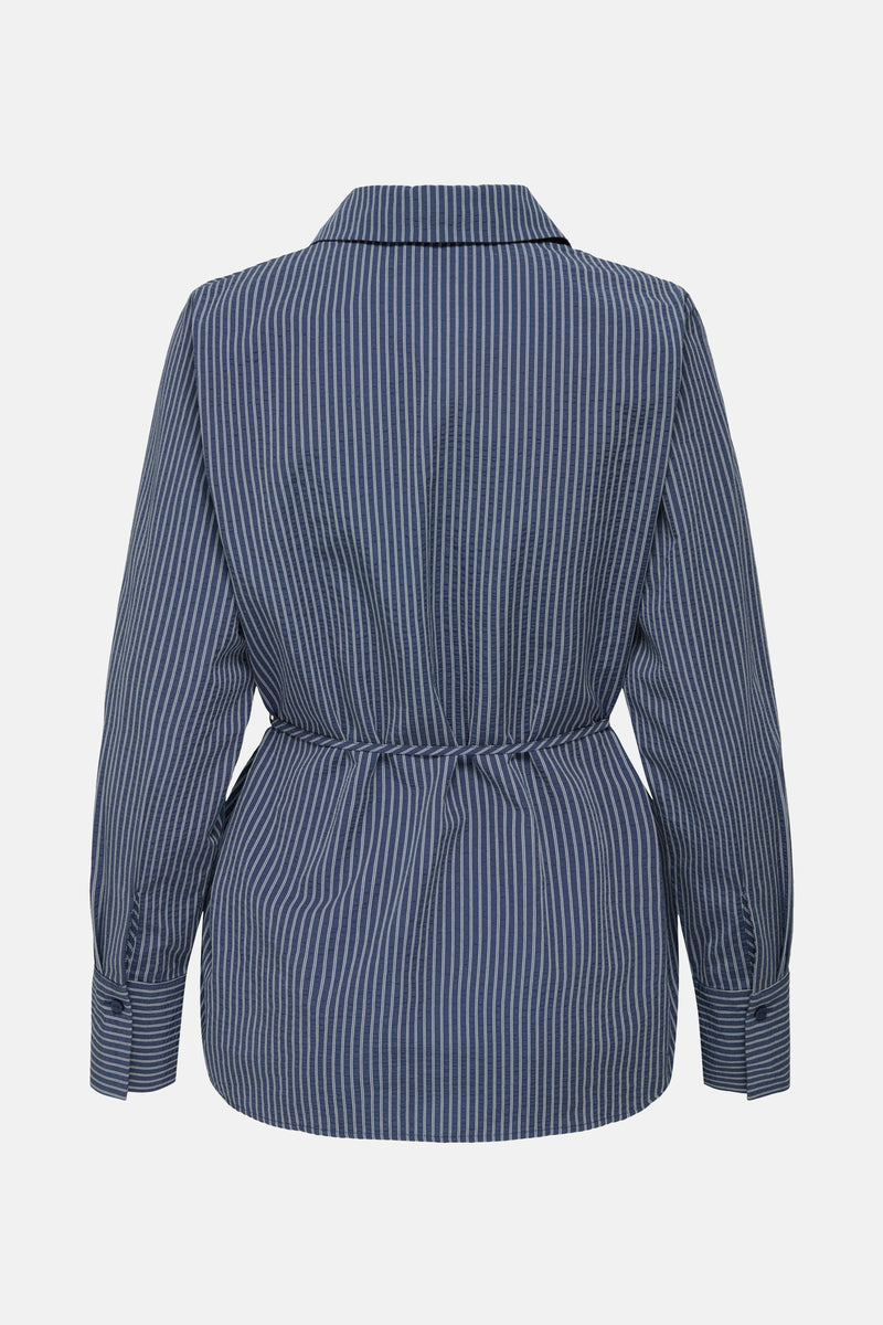 Hemd (lange mouwen) blauw - JDY