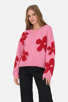 Trui met ronde hals roze - ONLY®