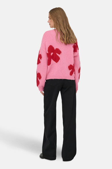 Trui met ronde hals roze - ONLY®