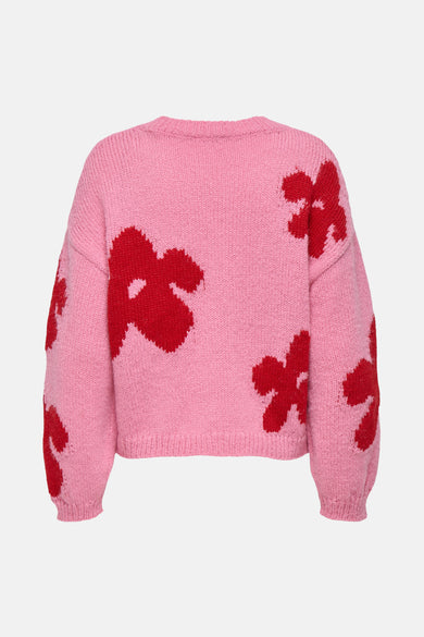 Trui met ronde hals roze - ONLY®