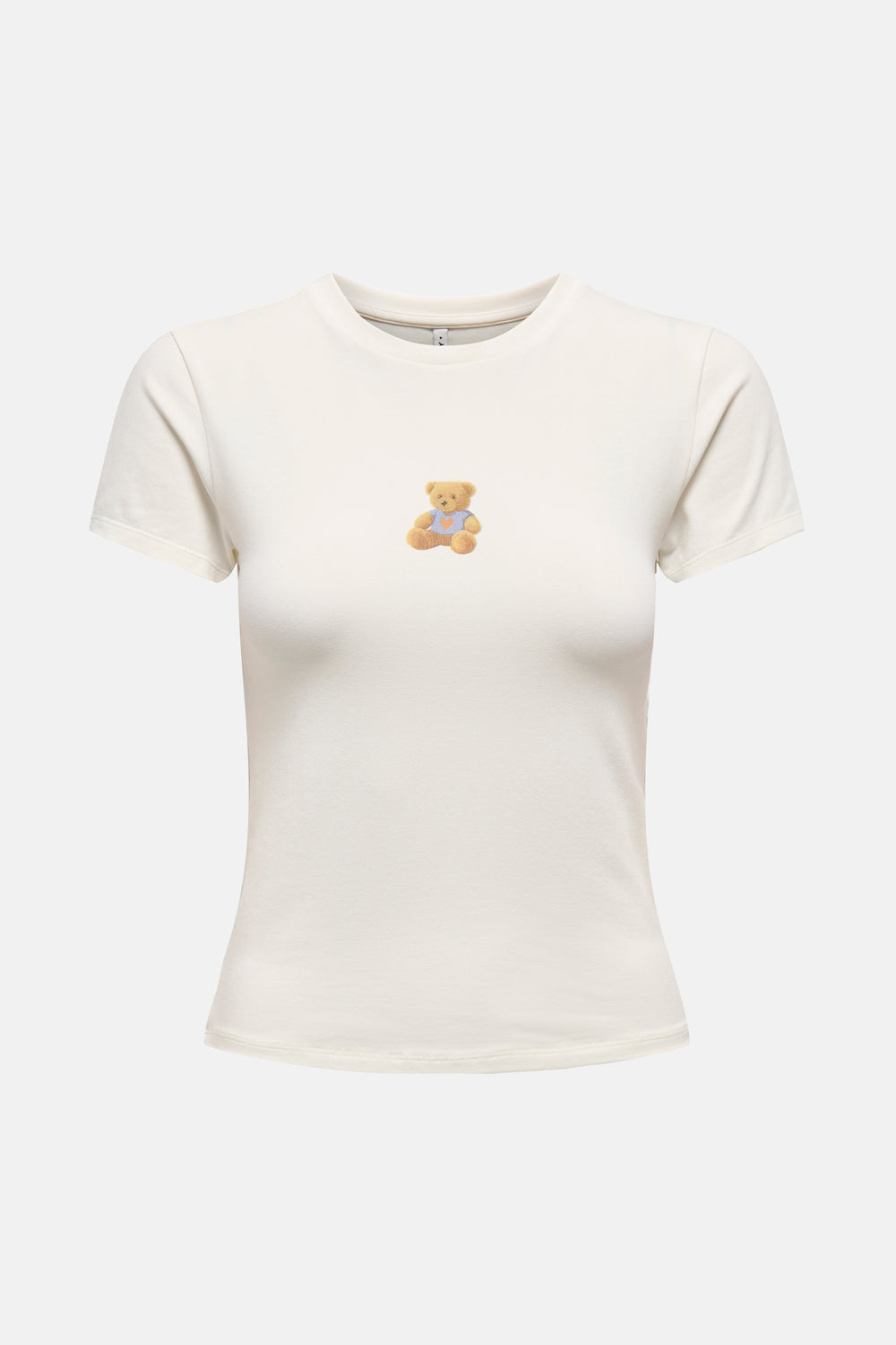 T-shirt met korte mouwen - Ecru