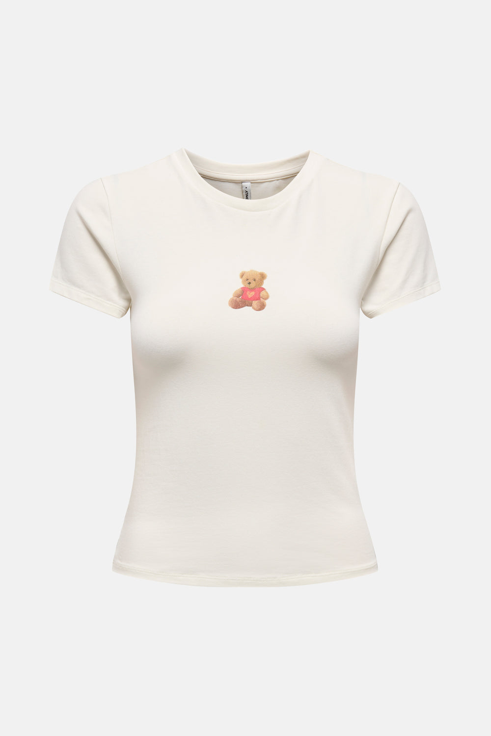 T-shirt met korte mouwen - Ecru