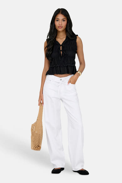 GIANNA - white denim