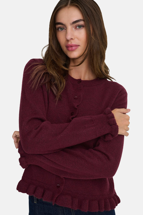 Cardigan - Bordeaux