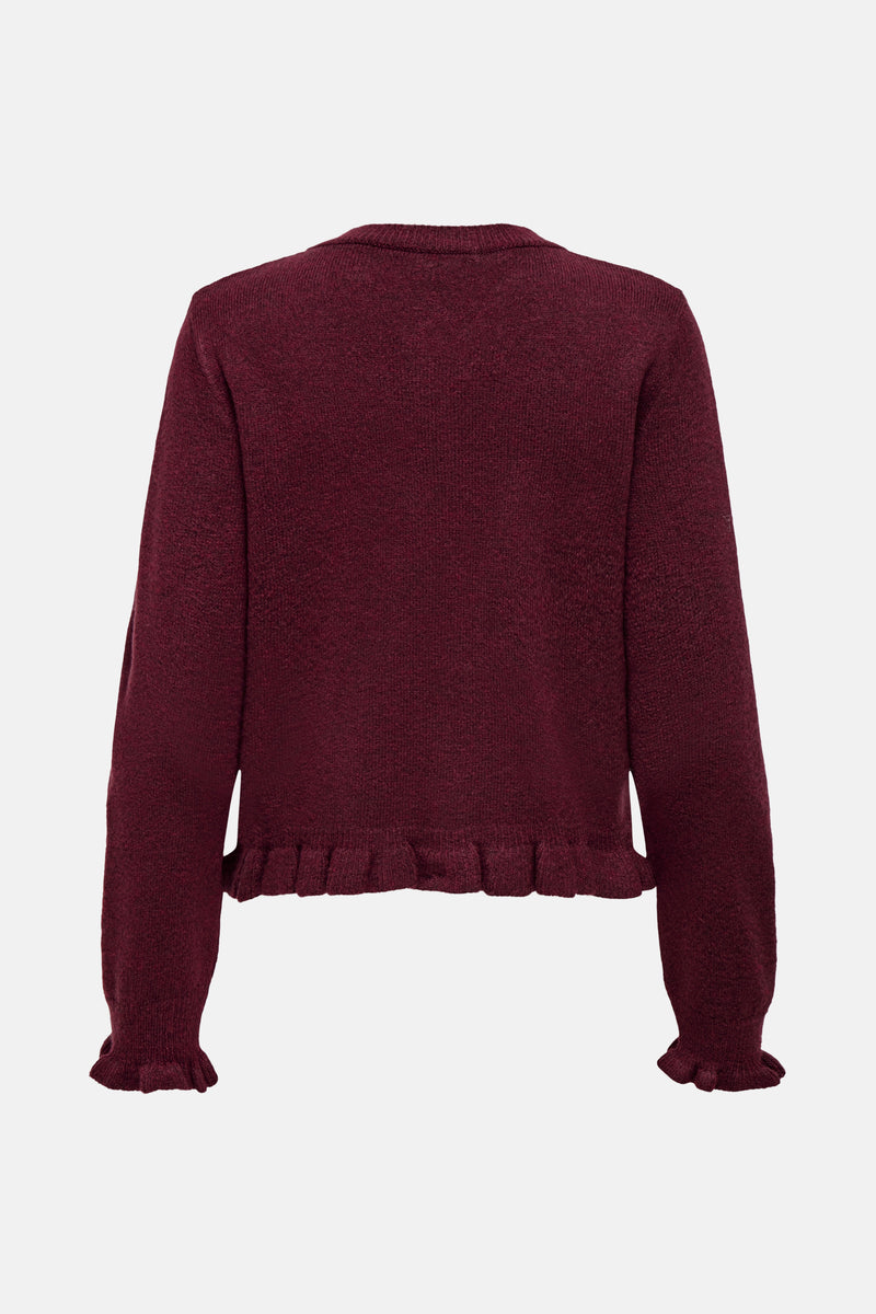 Cardigan - Bordeaux