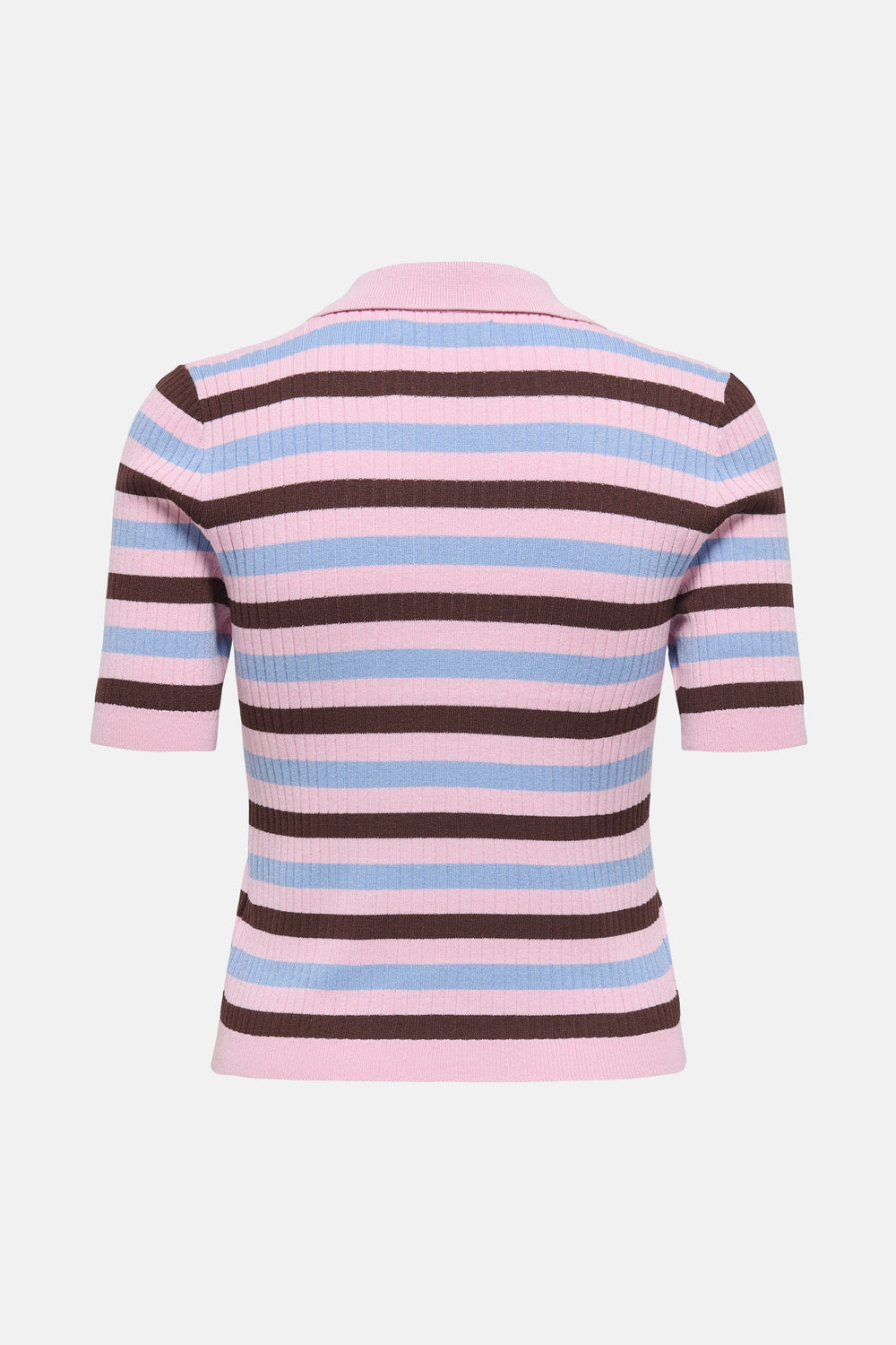 	Dames tops polo korte mouw Roze - ONLY®