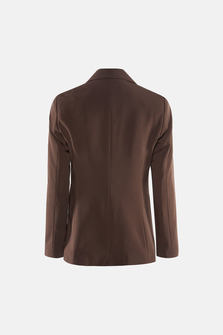 Blazer brun de ONLY®, vue arrière.