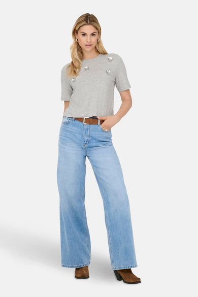 Top (korte mouwen) grijs - ONLY®